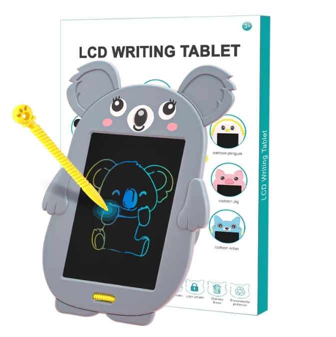 Cartoon Kids LCD Drawing Tablet: Fun, Creative, and Eco-Friendly