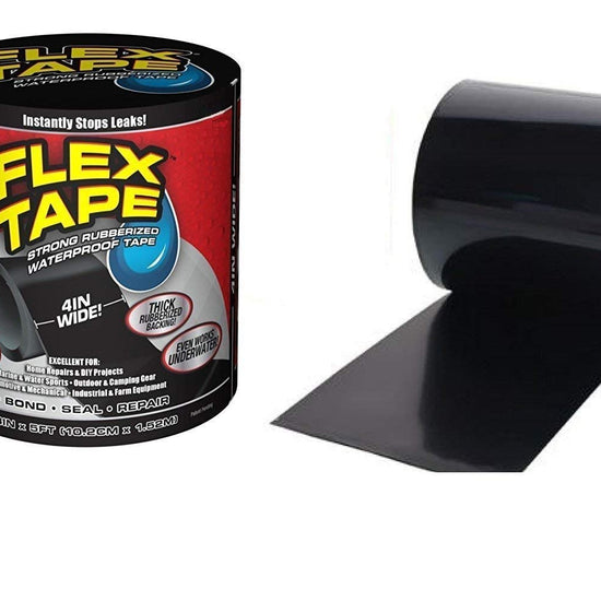 Flex Waterproof Repair Tape – Super Strong, Leak-Proof, and Rubberized Adhesive Seal for Cracks, Gaps, and Leaks.